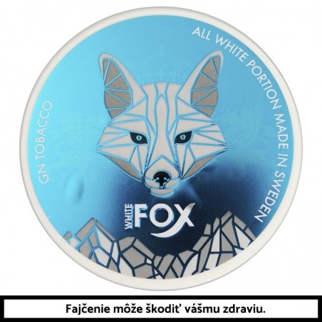 White fox 15 g nikotínové vrecúška