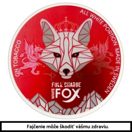 White fox Full Charge 15 g nikotínové vrecúška