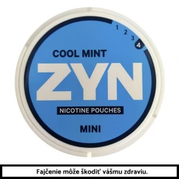 ZYN Cool Mint Mini 8g (6mg) Nikotínové vrecúška