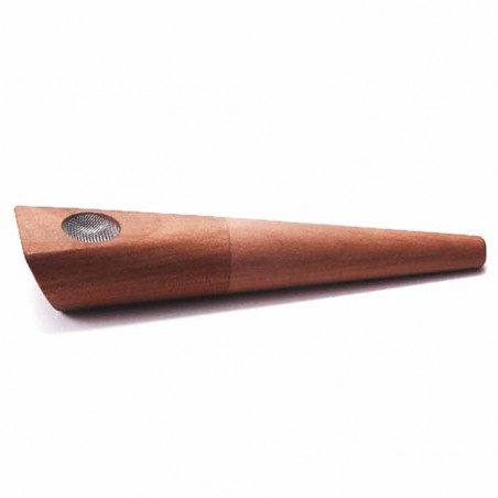 Šlukovka Actitube Pear wood - mini fajka na uhlíkové filtre (9 mm) z hruškového dreva - pohľad zboku