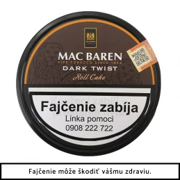 Fajkový tabak Mac Baren Dark Twist 100g