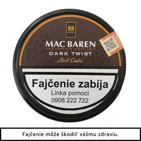 Fajkový tabak Mac Baren Dark Twist 100 g