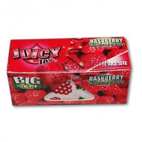 Papieriky Juicy Jays' Rolls - Raspberry / Malina - Rolka 5 m