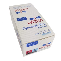 Cigaretové filtre Vážka Slim Long 6 mm - 333 ks
