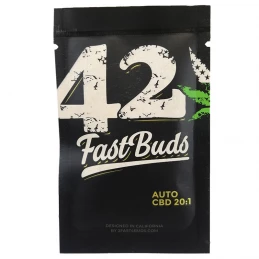 CBD 20:1 Automatic (3 semienka) - Konopné semená Fast Buds - obal spredu