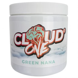 Tabamel Cloud One 200g - Green Nana (nana mäta, mentol) - Beznikotínová náhrada (Celulózový tabak bez nikotínu do vodnej fajky)