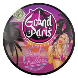Príchuť do vodnej fajky bez nikotínu - Grand Paris - Pink Killer (mango, žltý melón, marakuja, mäta) 200g