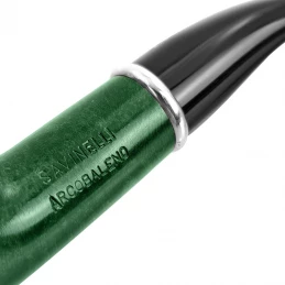 Fajka na tabak Savinelli Arcobaleno Green 9mm - detail vyrytého označenia fajky