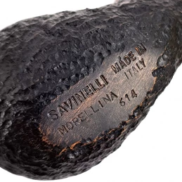 Fajka na tabak Savinelli Morellina Rust Black 9mm - detail vyrytého označenia fajky
