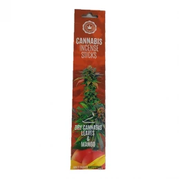 Cannabis Incense Sticks - Mango and Dry Leaves