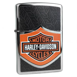 Zapalovač ZIPPO Harley Davidson black&orange