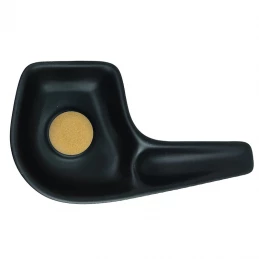 Fajkový popolník pipe shape black
