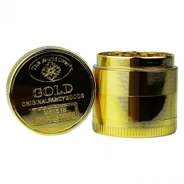 Grinder drvička Gold Bar 3cm 4-dielna