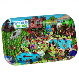 Roll Tray Where is Weedo? 17x28cm