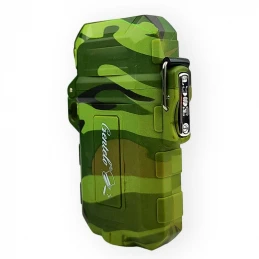Zapalovač plazmový USB Survival Camo green