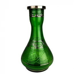 Náhradná váza na vodnú fajku Pear Shisha - Green
