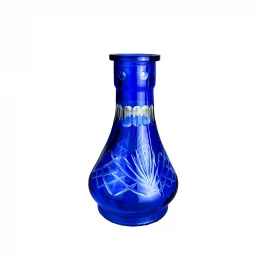 Váza na vodnú fajku Habibi blue
