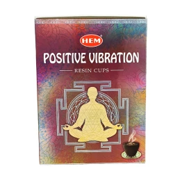 Poháriky zo živice HEM Positive Vibration
