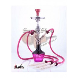 Vodná fajka Timbuktu (ružovo-čierna) Aladin