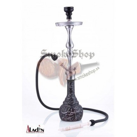 Vodná fajka Istanbul (čierna-biela) Aladin