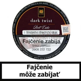 Fajkový tabak Mac Baren Dark Twist 100 g - pôvodné balenie