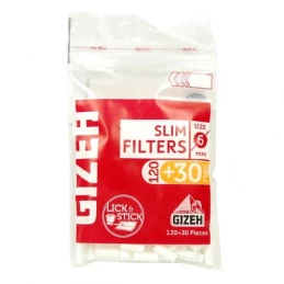 Cigaretové filtre Gizeh Slim 120 ks