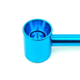 Šlukovka mini fajka bez sitka 10,5 cm modrá - kotol
