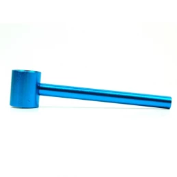 Šlukovka mini fajka bez sitka 10,5 cm modrá - pohľad zboku 2