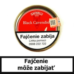 Fajkový tabak Savinelli Mister G Black Cavendish 50 g