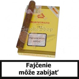 Kubánske cigary Montecristo No.4  - balenie 5 kusov